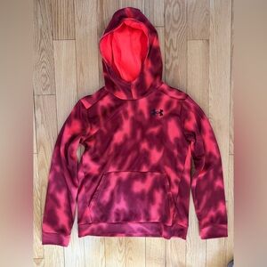 Under Armour Orange and Red Camo Hoodie